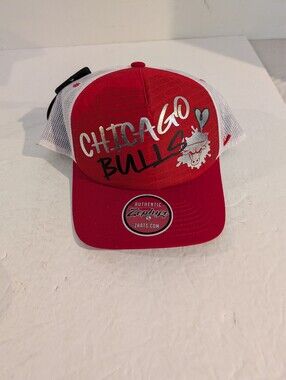 Zephyr NBA Chicago Bulls Trucker Style Snapback Cap New